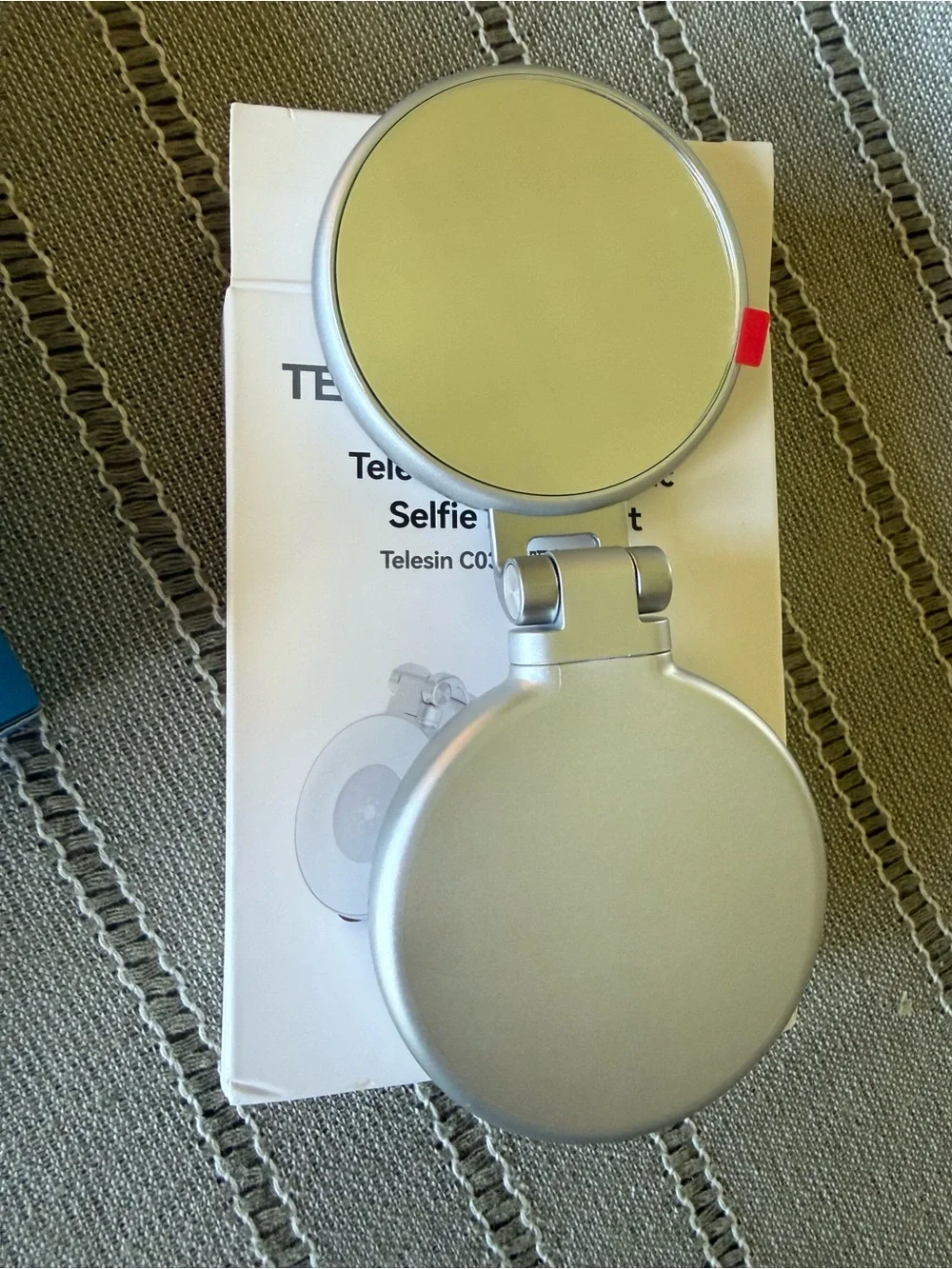 Silver Fun Shot Magnetic Grip2 - Magnetic Phone Grip
